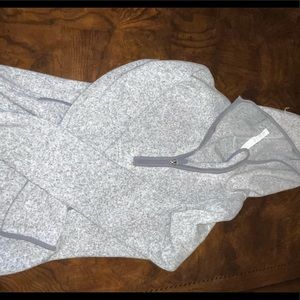 Lululemon grey fleece jacket